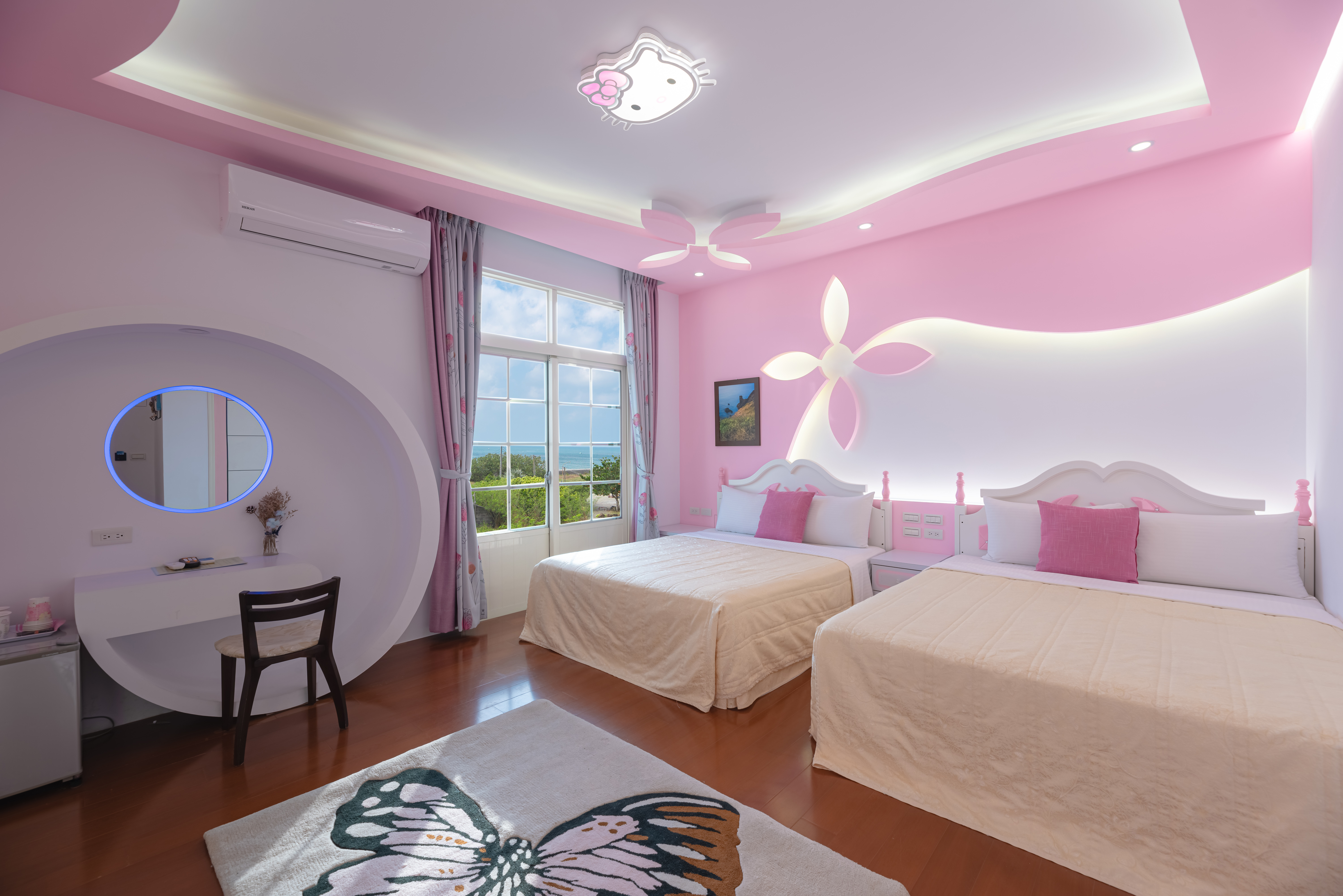 澎湖旅遊-七美海景四人房